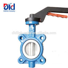 100mm With Tamper Switch Fisher 7600 Aluminum Handle Pn16 Butterfly Valve Design Standard Api 609